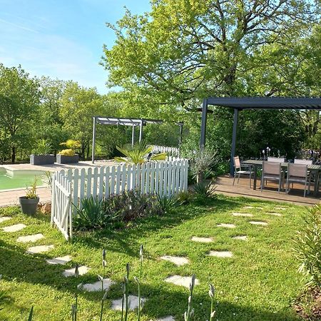 Maison De Campagne Avec Piscine Beduer ภายนอก รูปภาพ