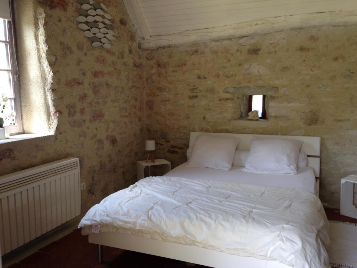Maison De Campagne Avec Piscine Beduer ภายนอก รูปภาพ